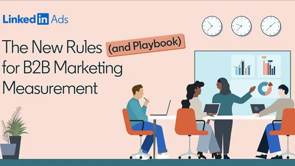 LinkedIn B2B marketing measurement infographic