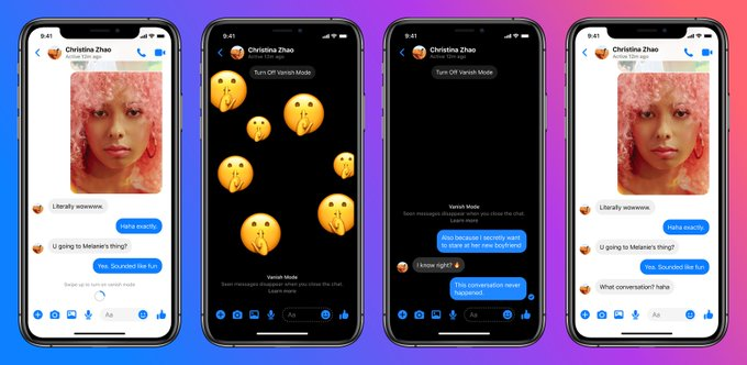 Facebook Vanish Mode