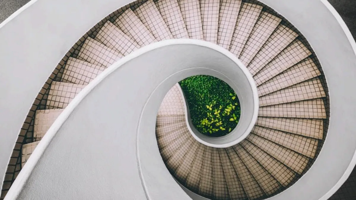 Spiral staircase Modern architecture