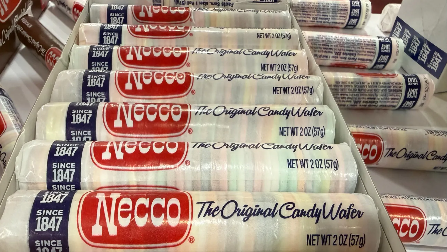 Necco candy made by Spangler