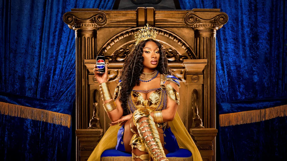 Megan Thee Stallion appears in a Pepsi ad