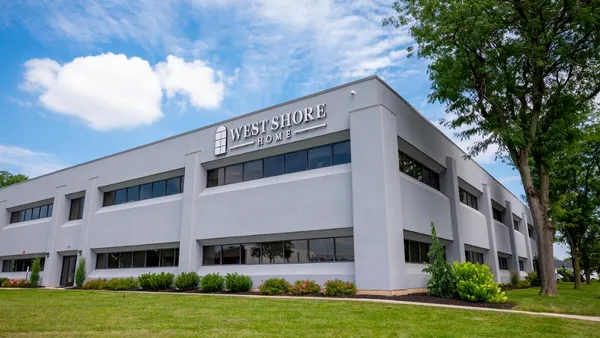 an exterior shot of a corporate office