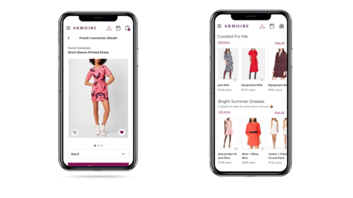 Armoire launches Looks digital dressing room.