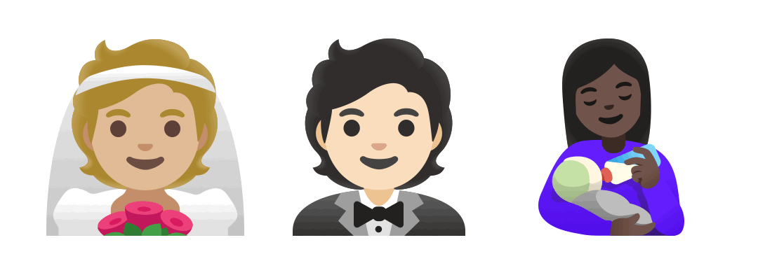 Google emojis