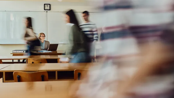 College classroom