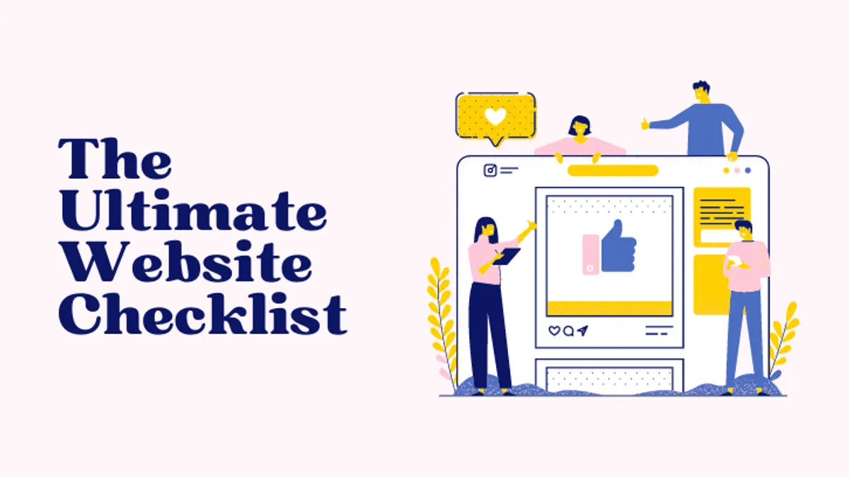 Ultimate website checklist