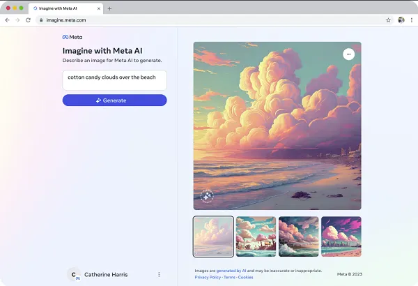 Meta Imagine