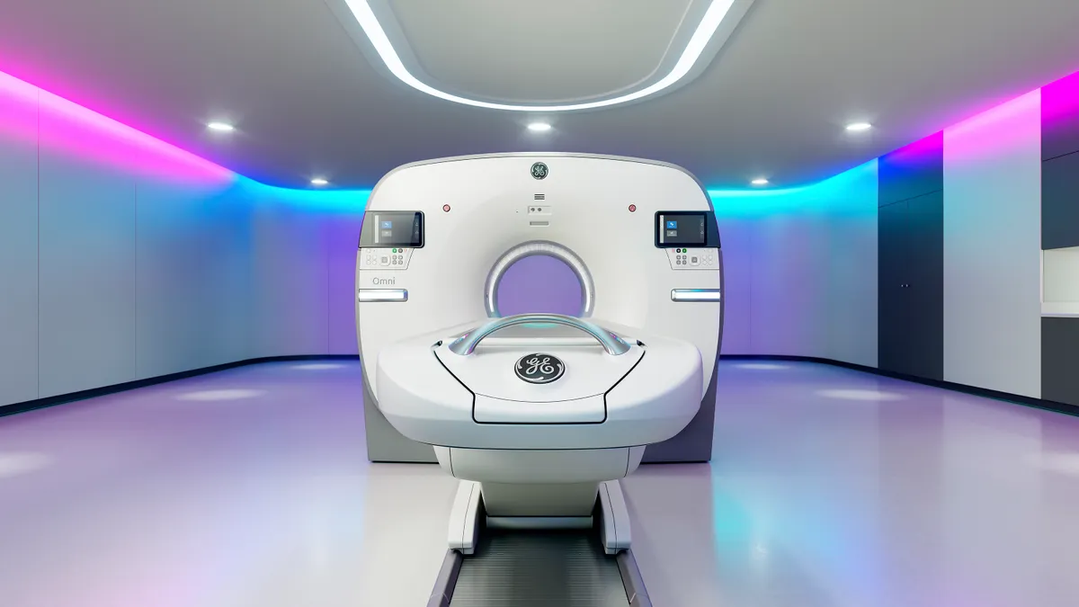 GE HealthCare's Omni Legend PET/CT system.