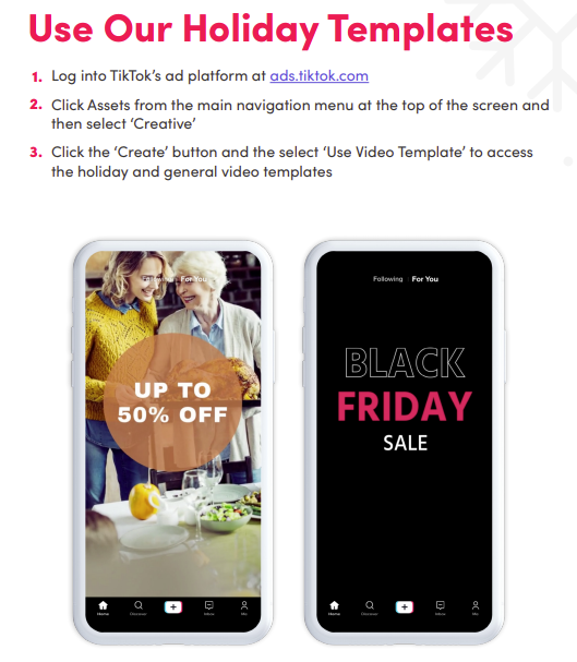 TikTok holiday marketing guide