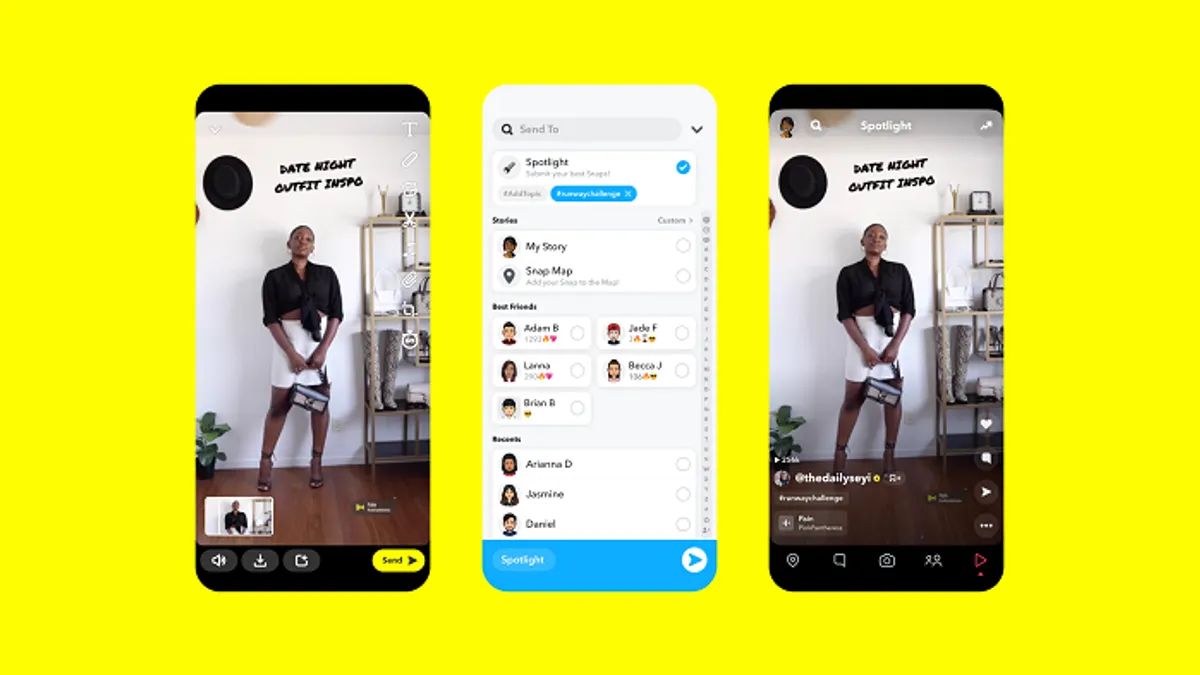 Snapchat spotlight