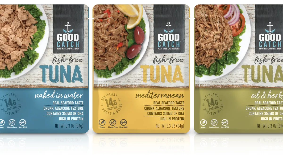 Good Catch Plant Based tuna products