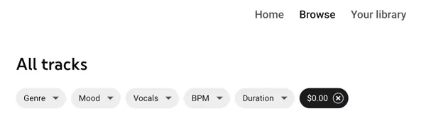 YouTube Creator Music update