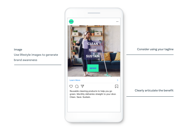 Facebook ad example