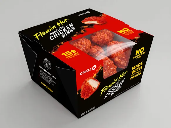 ProAmpac comes in hot with grab-and-go wings box
