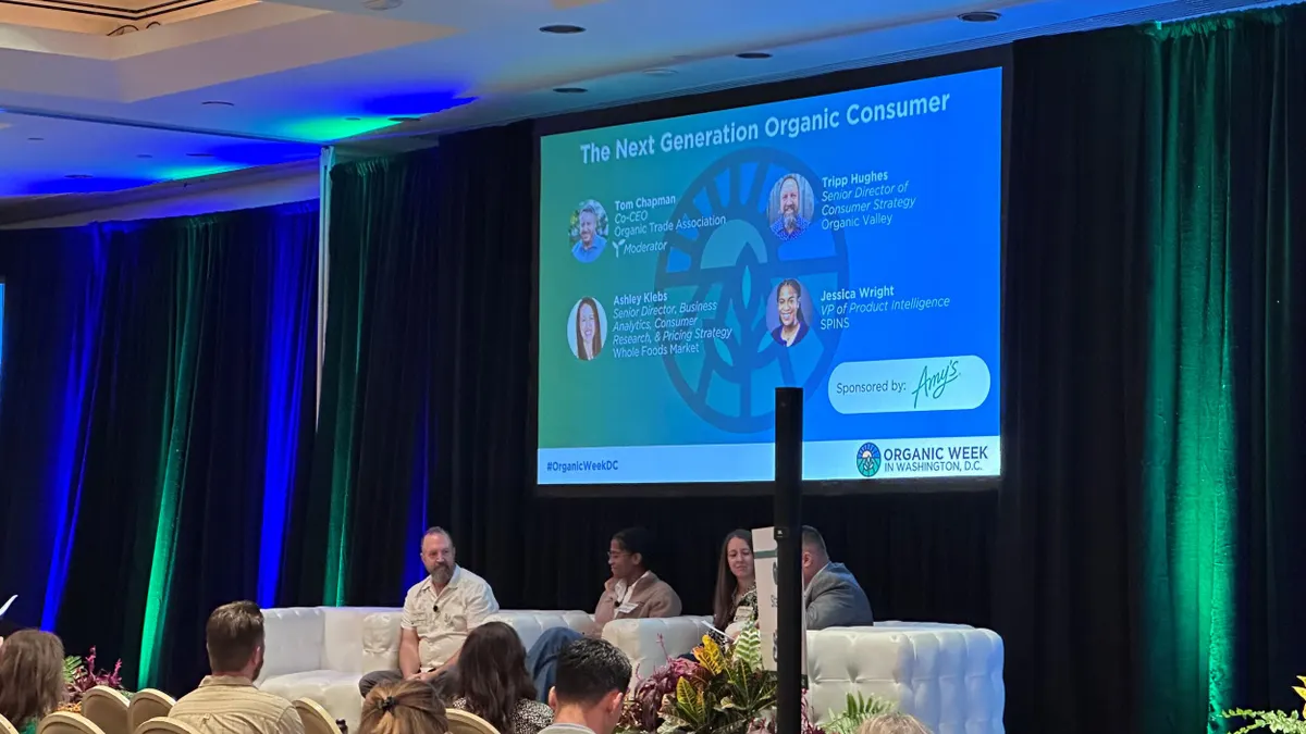 Picture from Organics Week conference panel