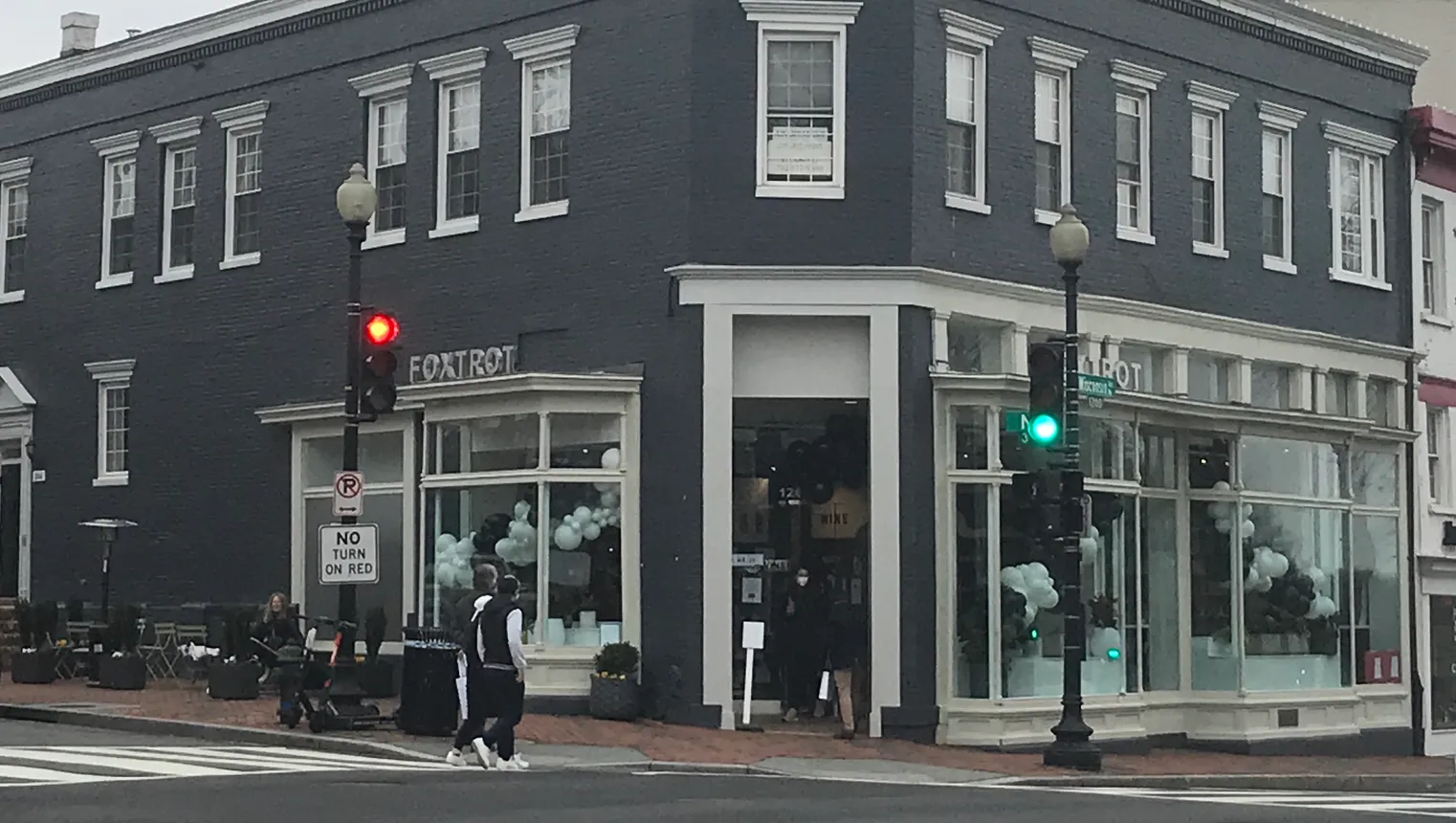 Exterior of Foxtrot Market&#x27;s Georgetown location in Washington, D.C.