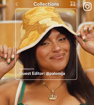 Instagram shopping events
