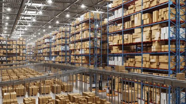 Large Scale Smart Distribution Warehouse