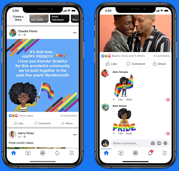 Facebook Pride Month