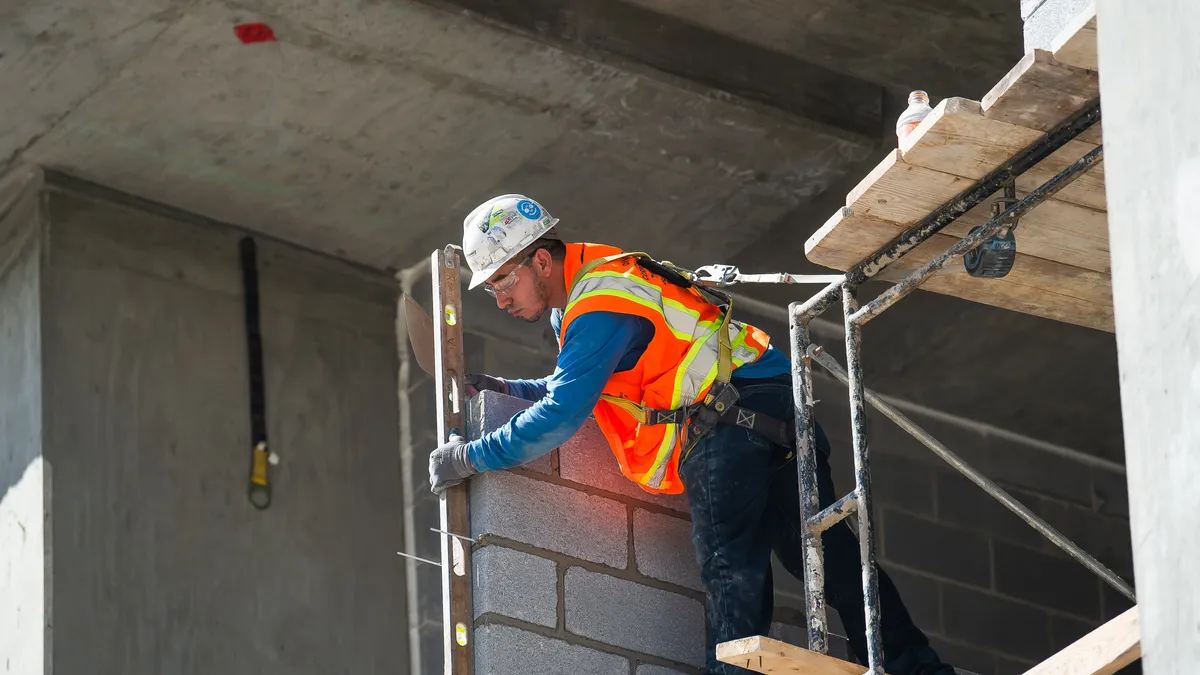 Construction worker onsite