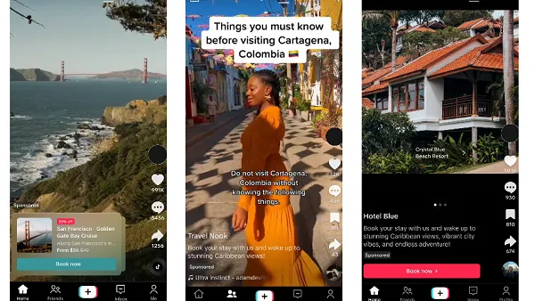 TikTok Travel Ads