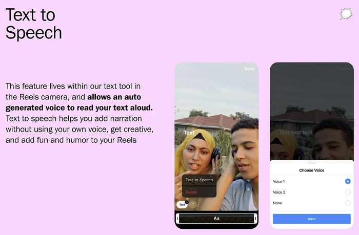 Instagram Text-to-Voice