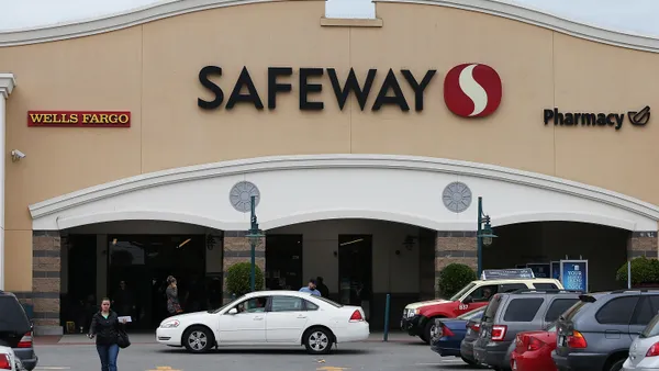 Exterior of a Safeway store.