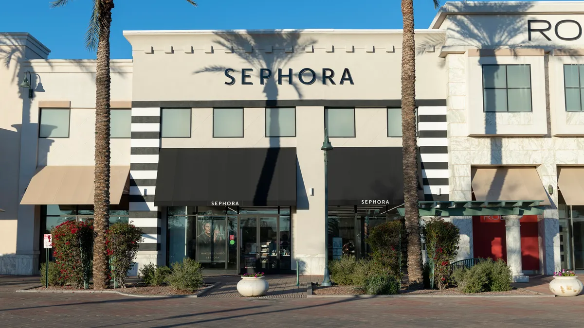 Inside a Sephora store