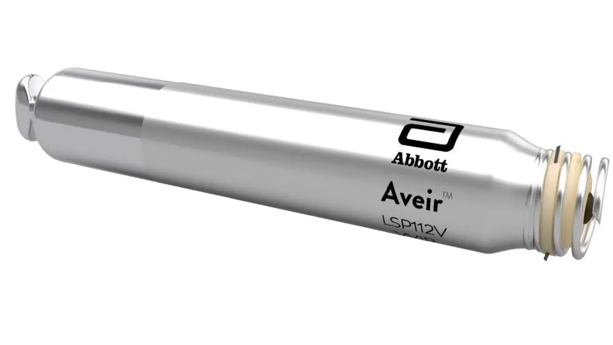 Aveir leadless pacemaker by Abbott