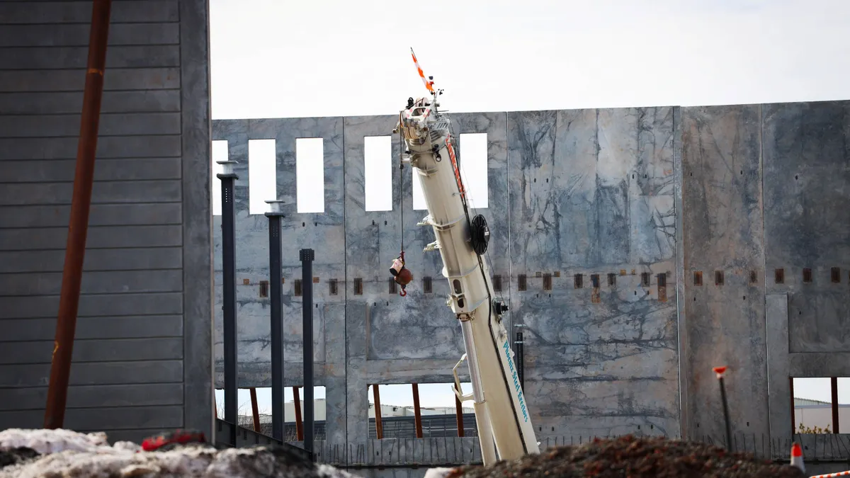 Data center development in Loudoun County, Virginia.
