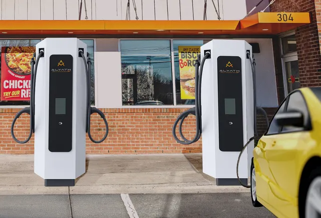 Lush First Ev Chargers Installed At Large Restaurant Chain Background in HD Lush First Ev Chargers Installed At Large Restaurant Chain Background in HD