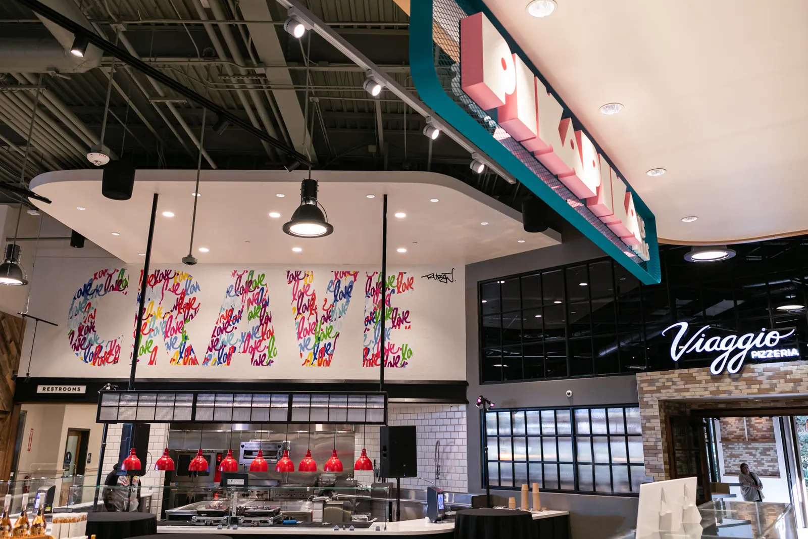 Interior of Bristol Farms Newfound Market store in Irvine, California