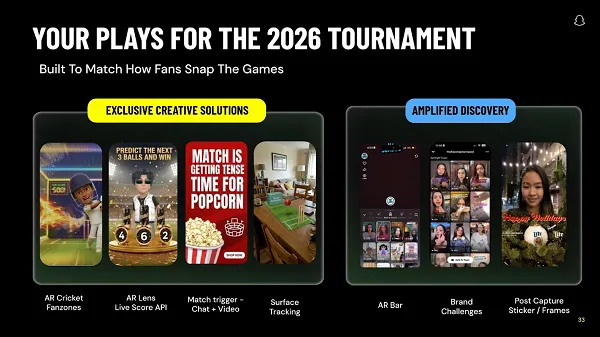 Snapchat cricket promotions