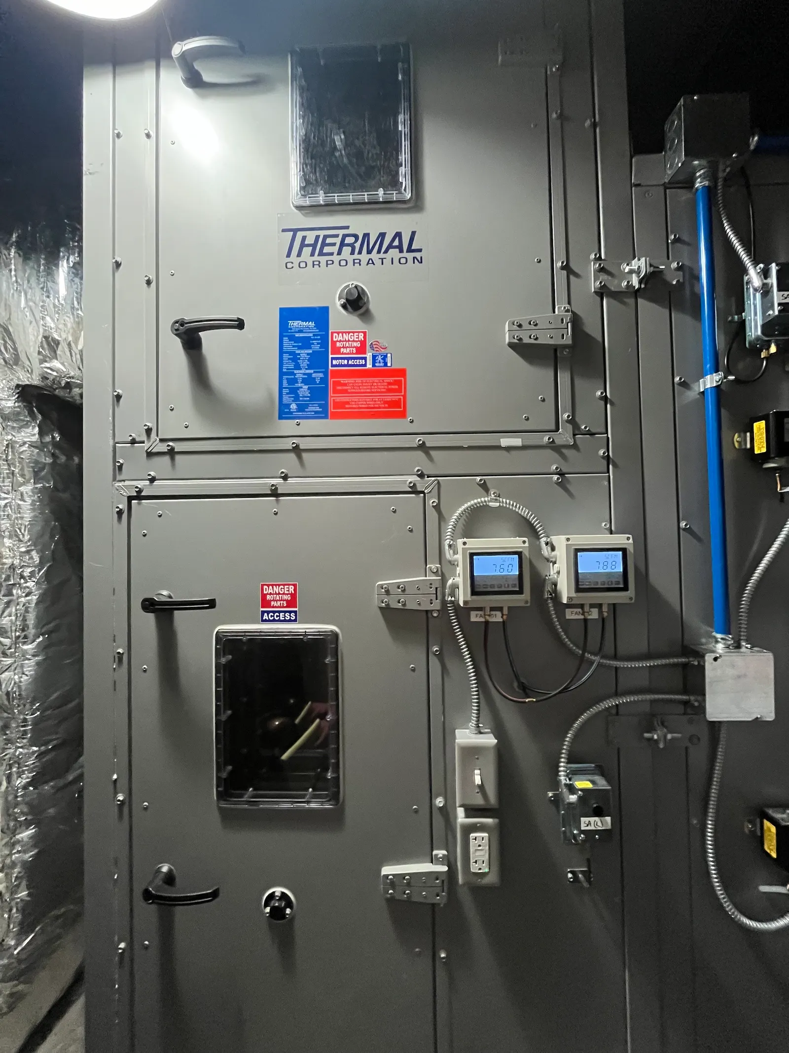 Thermal Air Handling Units at UIC&#x27;s University Hall.