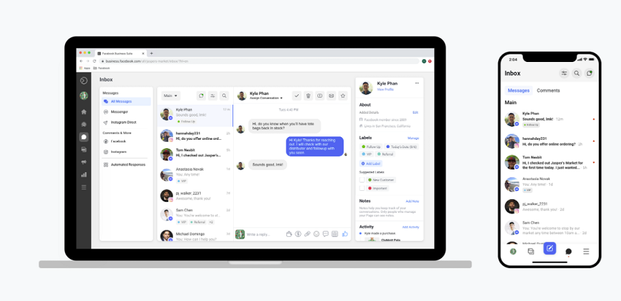 Facebook Business Suite