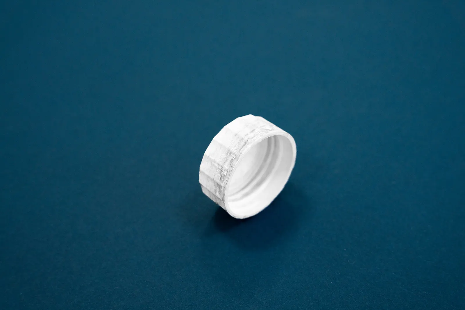 A close-up view of a bottle cap.