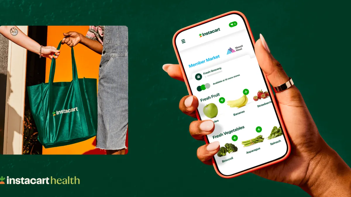 Instacart and Mount Sinai Solutions Benefit