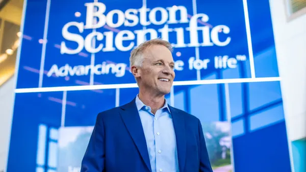 Photo of Michael F. Mahoney, CEO of Boston Scientific.