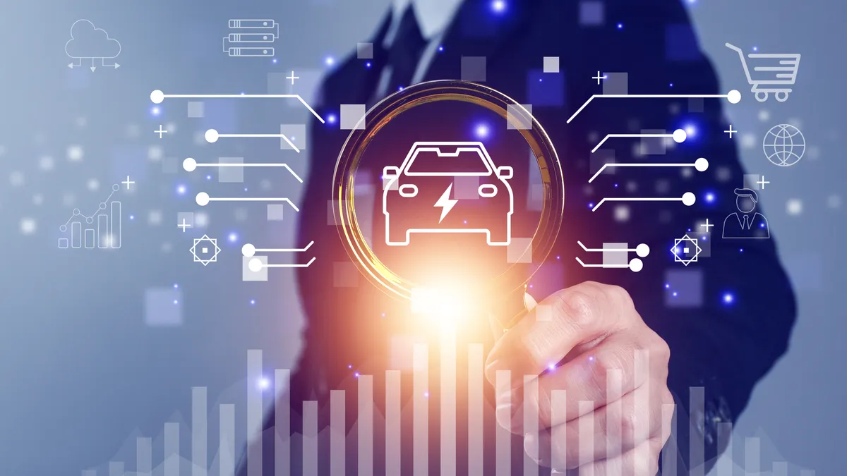 Increased buyer demand Chart of the growing financials of the electric vehicle industry