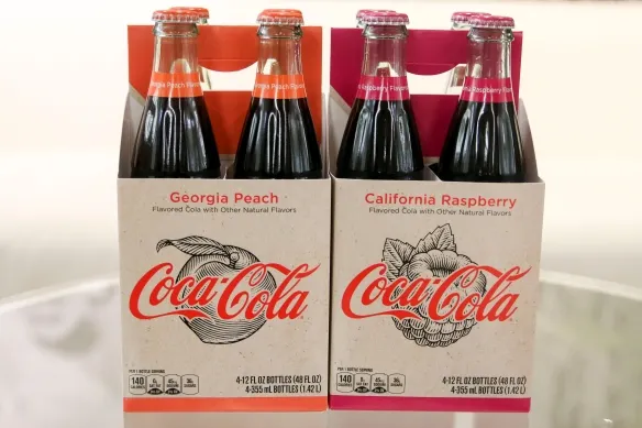 Coke debuts two fruit flavors to capitalize on craft soda craze | Food Dive
