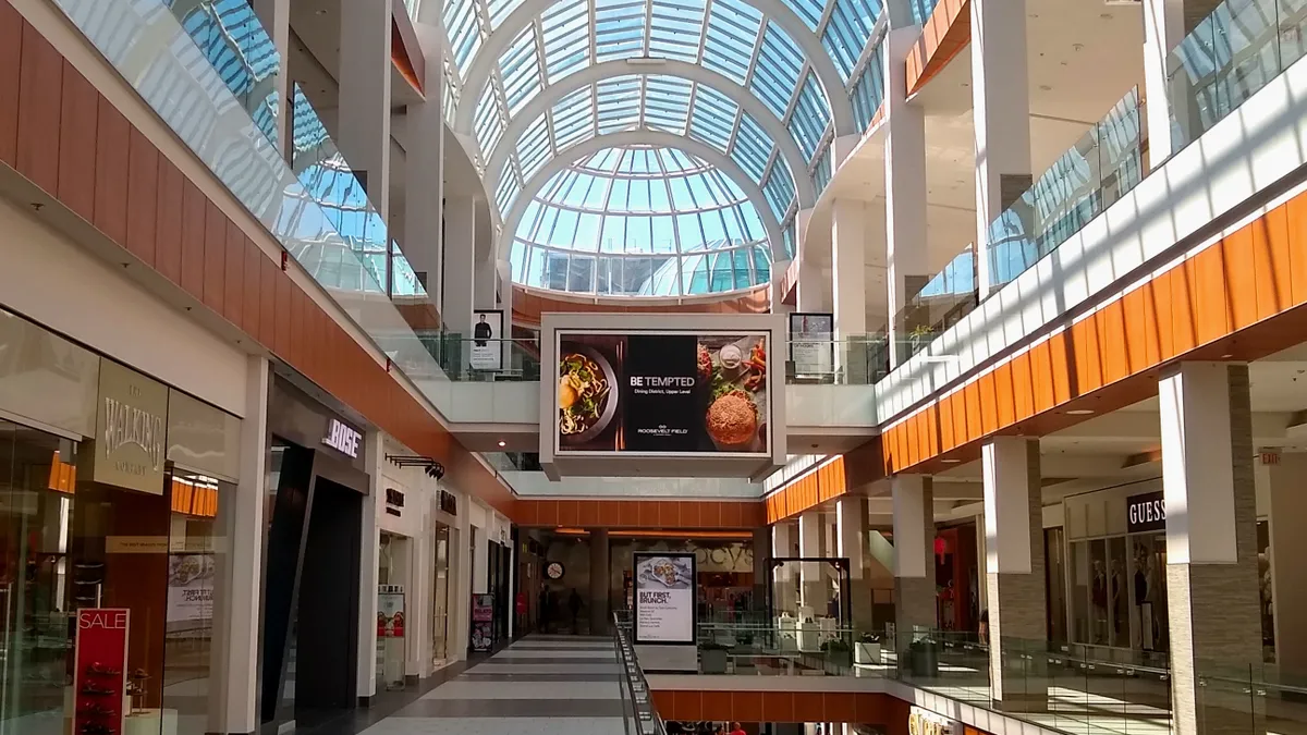 Interior of the Roosevelt Field Shopping Mall