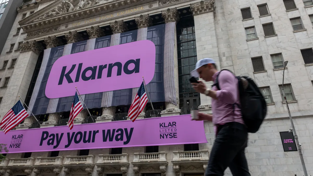 Klarna BNPL debit cards loans lending banking