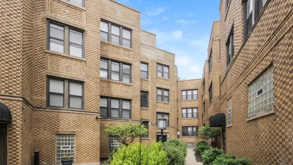 Renovated brick apartment building.