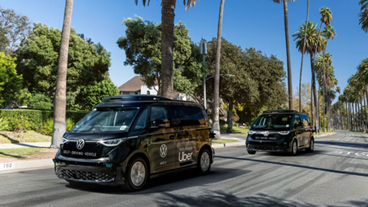 Uber Volkswagen ID. Buzz microbus