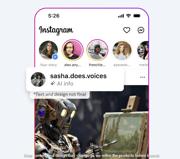 Meta AI labels