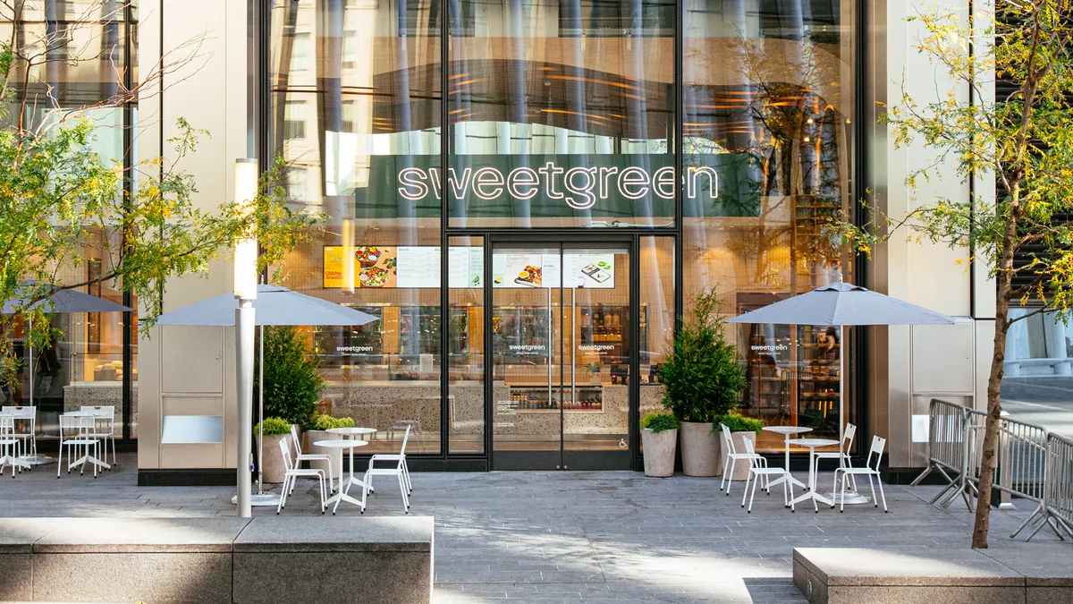 Sweetgreen opened a location at World Trade Center Tower 3 in NYC in October 2021.