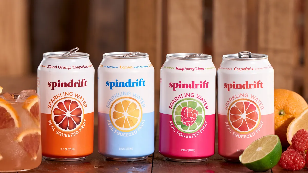 spindrift sparkling waters