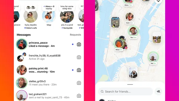 Instagram Friend Map