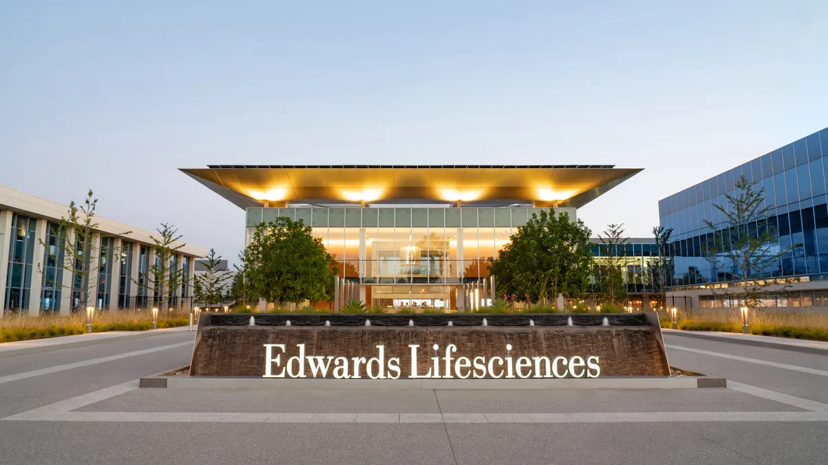 A corporate building for Edwards Lifesciences.