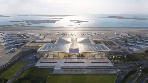 rendering of the JFK Terminal One project